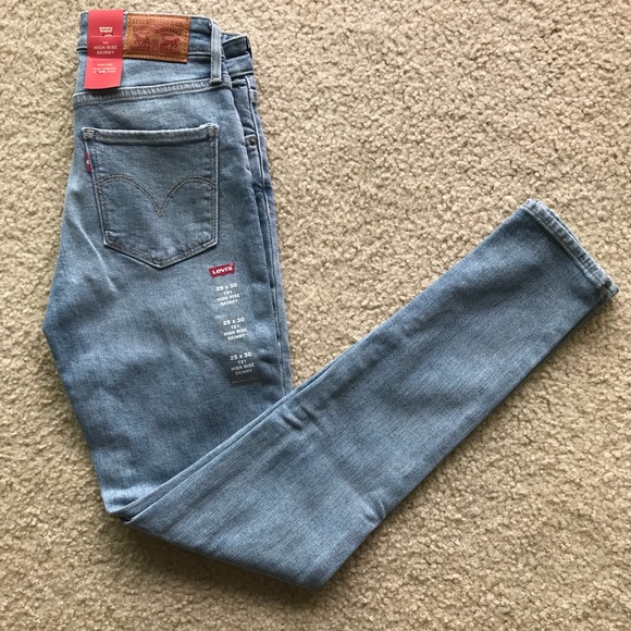 ✨LAST1 sz29 NWT Levi’s 721 High Rise Skinny Jean - Picture 6 of 8